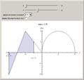 Area Function for a Piecewise Curve