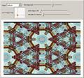 Digital Kaleidoscope: Triangular Tiling with Textures