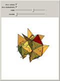 Dissection of Four Rhombic Dodecahedra into a Truncated Tetrahedron and a Tetrahedron
