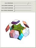 Four Kinds of Rhombic Polyhedra