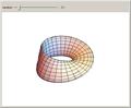 Morphing a Mbius Strip into a Torus