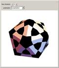 Op Art on Polyhedra